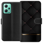 Tegnebogsetui til Xiaomi Redmi Note 12 med Luksuslinje motiv