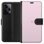 Tegnebogsetui til Xiaomi Redmi Note 12 Pro med Hjerte motiv