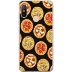 Mobilcover til Xiaomi Redmi 6 Pro med Pizza motiv