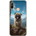 Mobilcover til Xiaomi Redmi 6 Pro med Glad Hund motiv