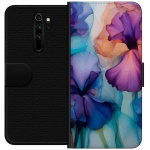 Tegnebogsetui til Xiaomi Redmi Note 8 Pro med Magiske blomster motiv