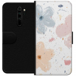 Tegnebogsetui til Xiaomi Redmi Note 8 Pro med Blomster motiv