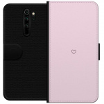 Tegnebogsetui til Xiaomi Redmi Note 8 Pro med Hjerte motiv