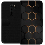 Tegnebogsetui til Xiaomi Redmi Note 8 Pro med Luksuriøst Mønster motiv
