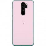 Mobilcover til Xiaomi Redmi Note 8 Pro med Hjerte motiv