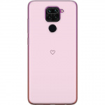Mobilcover til Xiaomi Redmi Note 9 med Hjerte motiv