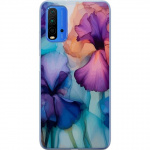 Mobilcover til Xiaomi Redmi Note 9 4G med Magiske blomster motiv