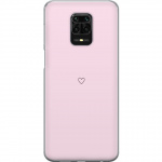 Mobilcover til Xiaomi Redmi Note 9S med Hjerte motiv