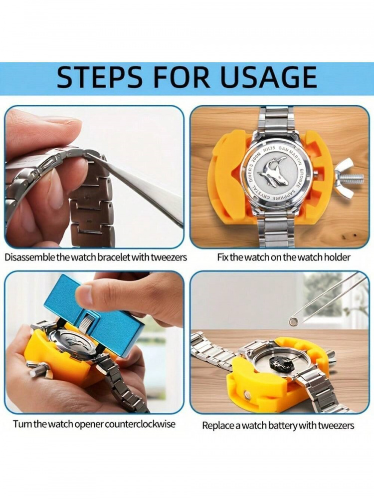 Klocköppnings- och reparationskit