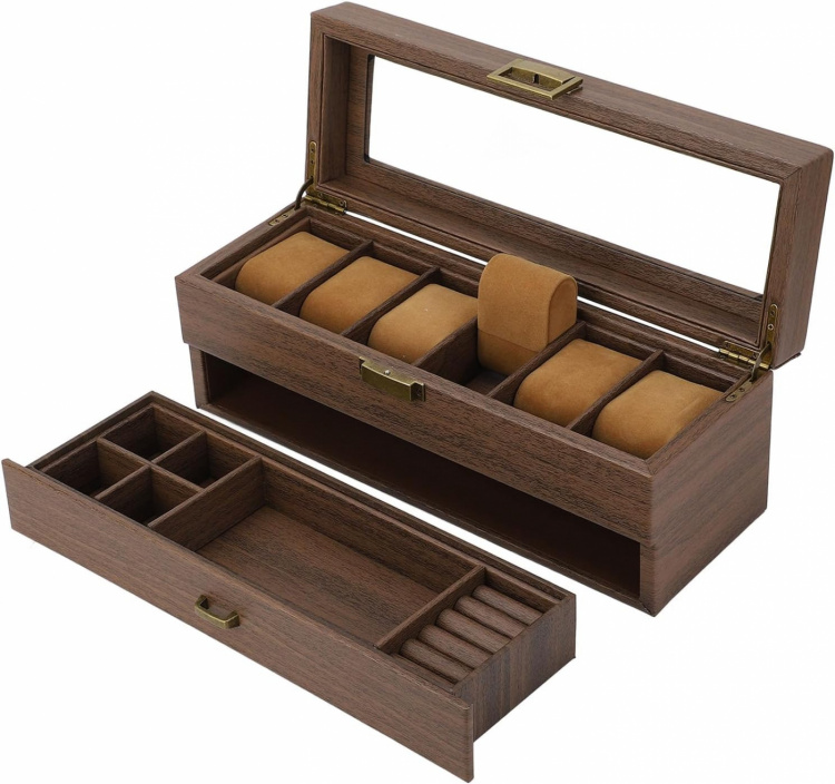 Klock- och smyckesförvaring