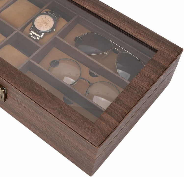 Förvaring till klockor och solglasögon