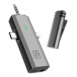 Trådlös Lavalier Mikrofon med mottagare – Perfekt för inspelning och streaming