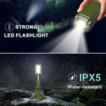 Multifunktionell hopfällbar LED-lampa 14000mAh