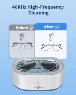 Ultraljudsrengörare 46KHz - Effektiv och skonsam rengöring