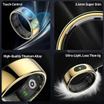 Smart Ring strl 10, Svart