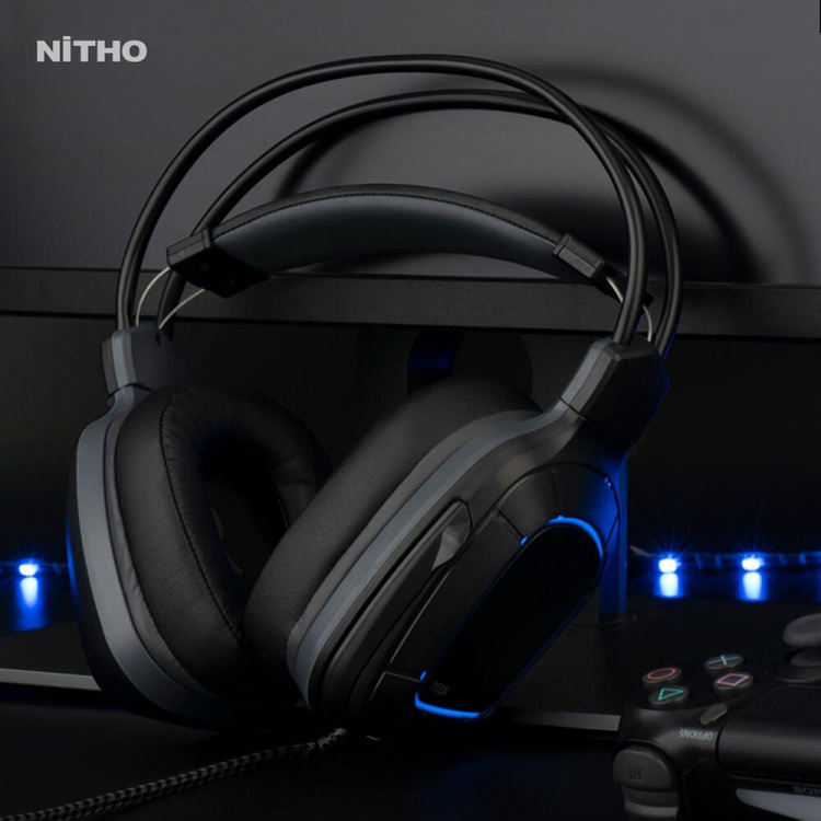 NITHO Gaming Headset Titan 7.1 RGB Surround Sound