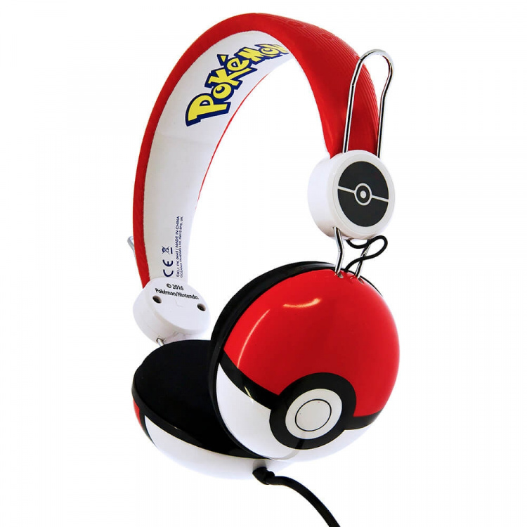 POKEMON Høretelefoner On-Ear Dome Tween 90dB Pokeball