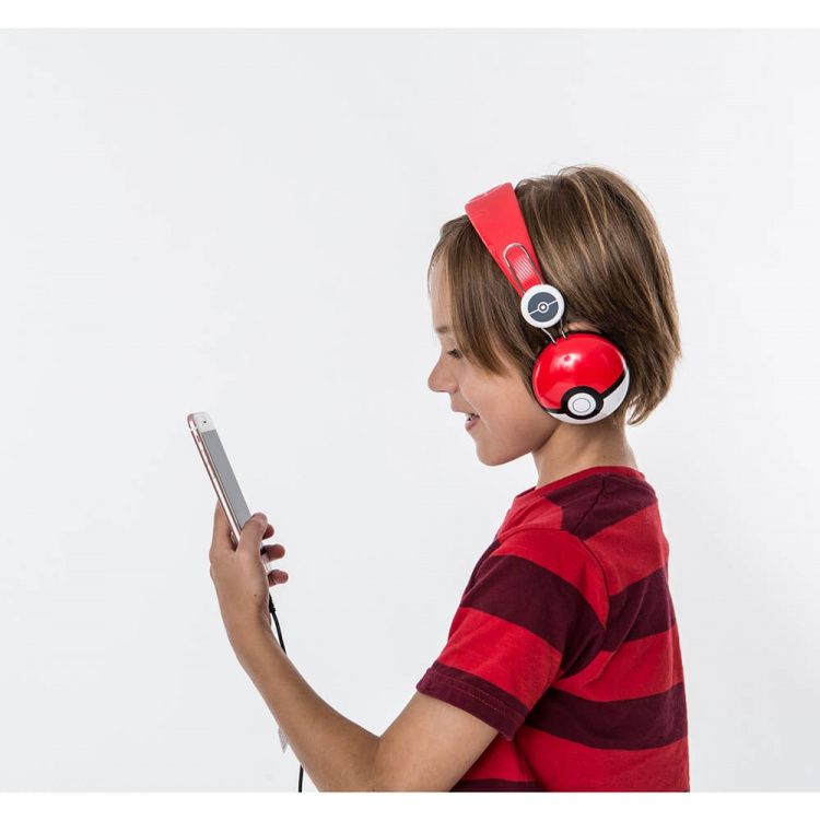 POKEMON Høretelefoner On-Ear Dome Tween 90dB Pokeball