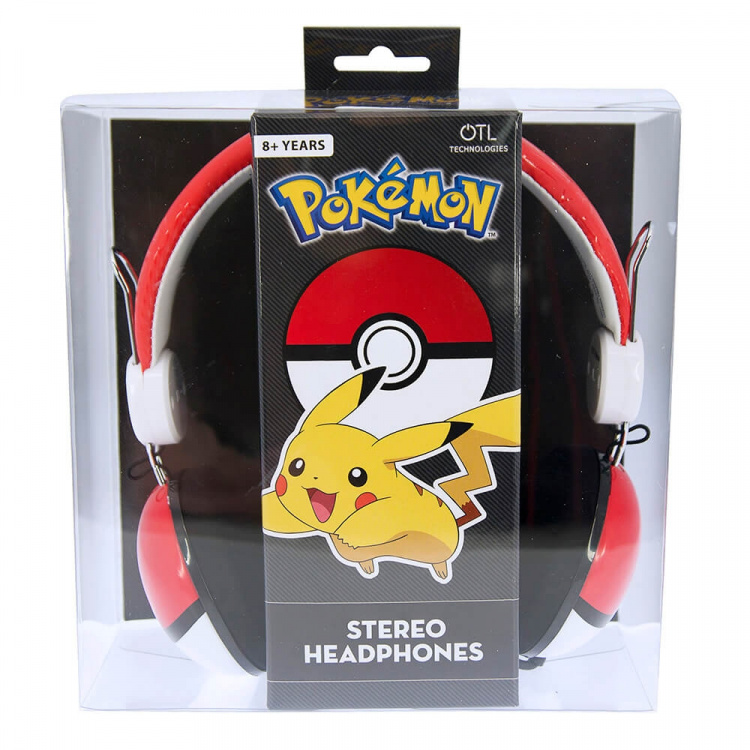 POKEMON Høretelefoner On-Ear Dome Tween 90dB Pokeball