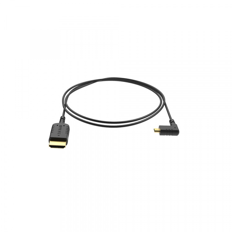 8Sinn Micro HDMI-HDMI Vinklet Ekstra Tynd 40cm