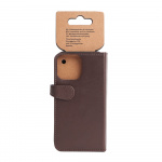 Buffalo Wallet Læder Til 3 kort iPhone 13 Mini Brun Buffalo Wallet Læder Til 3 kort iPhone 13 Mini Brun
