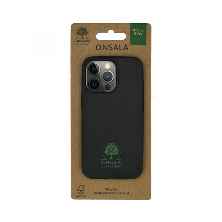 Onsala ECO Mobilcover iPhone 13 Pro Sort