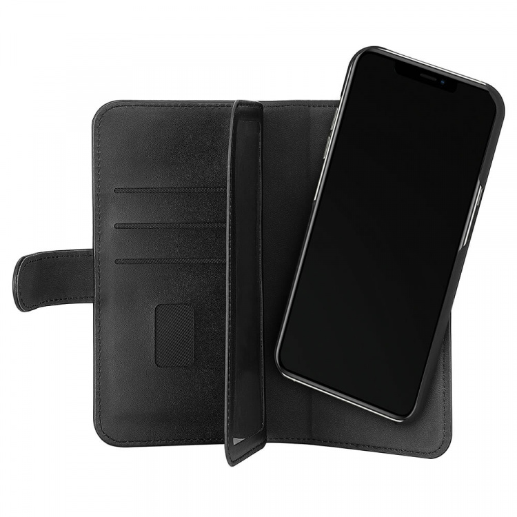 Gear Wallet 2-i-1 7 Kortrum Sort - iPhone 13 Pro Max