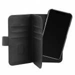 Gear Wallet 2-i-1 7 Kortrum Sort - iPhone 13 Pro