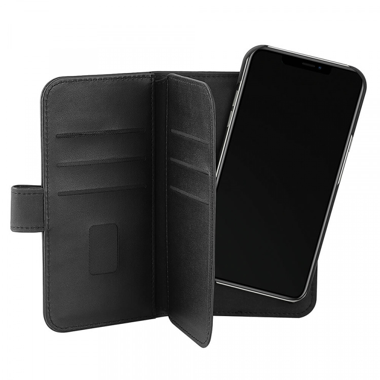 Gear Wallet 2-i-1 7 Kortrum Sort - iPhone 13 Pro