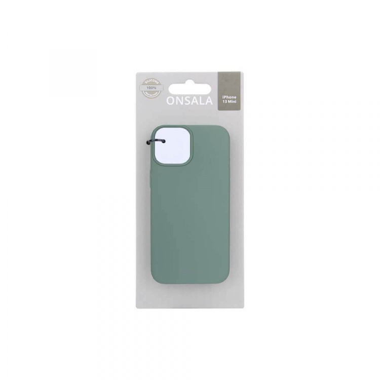 Onsala Mobilcover Silikone Pine Green - iPhone 13 Mini