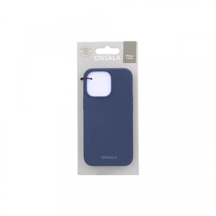 Onsala Mobilcover Silikone Cobalt Blue - iPhone 13 Pro