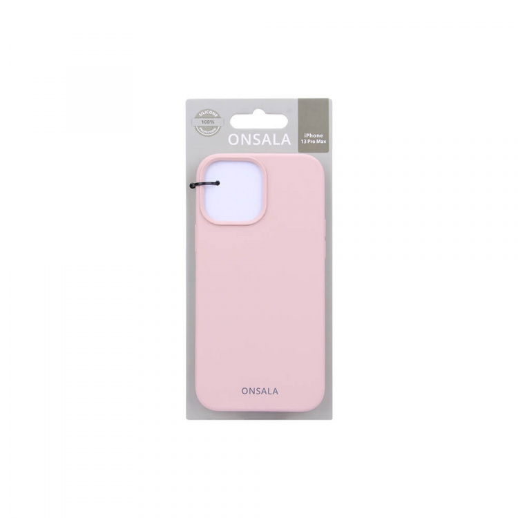 Onsala Mobilcover Silikone Sand Pink - iPhone 13 Pro Max