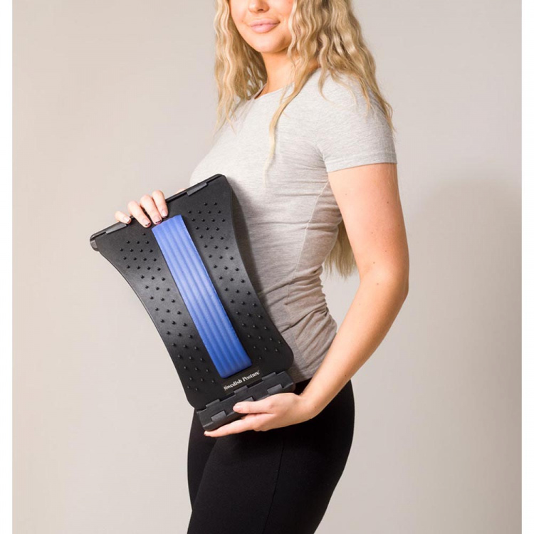 SWEDISH POSTURE Rygstrækker Blå