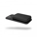Zens Magnetisk Qi Powerbank One Side 4000mAh, Qi-Genopladelig Sort