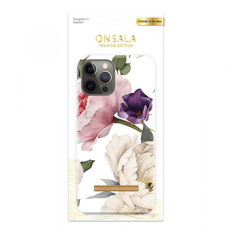 Onsala COLLECTION Mobil Cover Soft Rose Garden iPhone 13 Pro Max