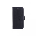 Radicover Strålingsbeskyttende Wallet PU iPhone 13 Mini Flipcover RFID Sort