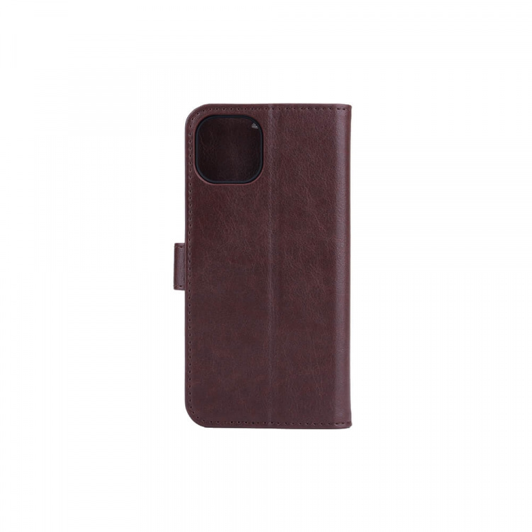 Radicover Strålingsbeskyttende Wallet PU iPhone 13 Flipcover RFID Brun