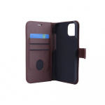Radicover Strålingsbeskyttende Wallet PU iPhone 13 Flipcover RFID Brun