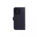 Radicover Strålingsbeskyttende Wallet PU iPhone 13 Pro Flipcover RFID Sort