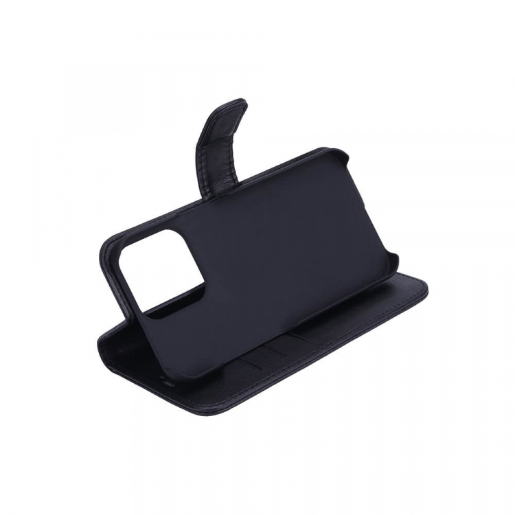 Radicover Strålingsbeskyttende Wallet PU iPhone 13 Pro Flipcover RFID Sort