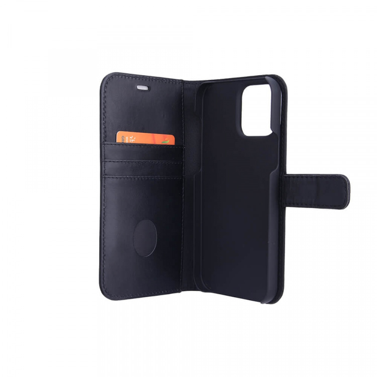 Radicover Strålingsbeskyttende Læder Cover iPhone 13 Pro Max 2i1 Exclusive RFID Sort Radicover Strålingsbeskyttende Læder Cover iPhone 13 Pro Max 2i1 Exclusive RFID Sort
