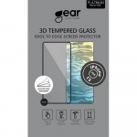 Gear Skærmbeskyttelse Hærdet Glas 3D Platinum Curved Black Frame - iPhone 13/13 Pro/14/16e