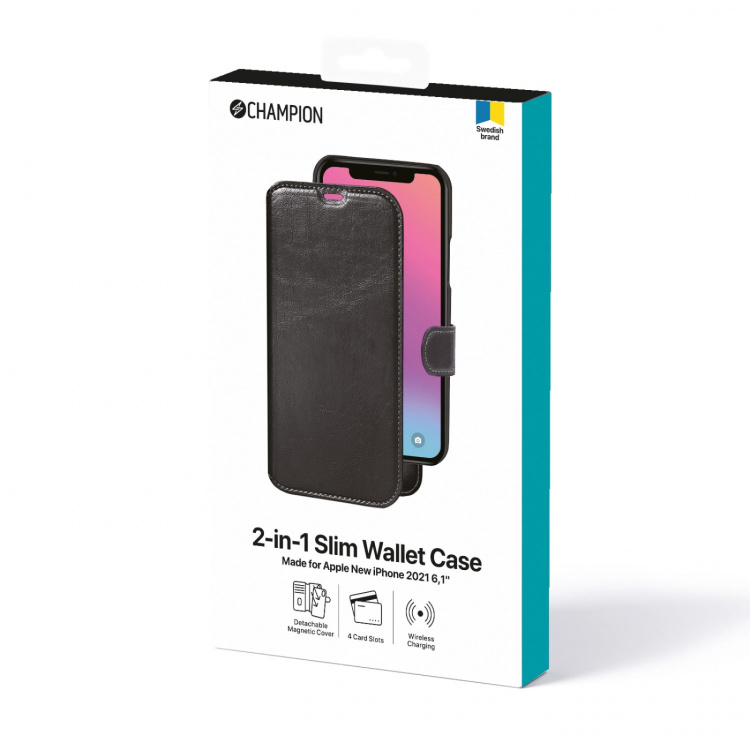 Champion 2-in-1 Slim wallet iPhone 13