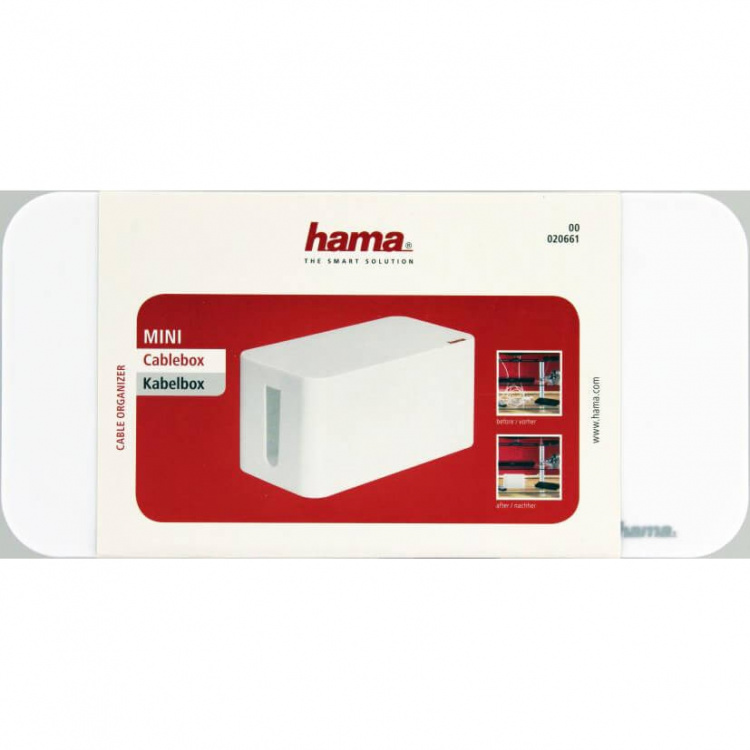Hama Kabelskjuler Mini Hvid