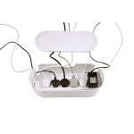 D-LINE Kabelskjuler Stor Hvid