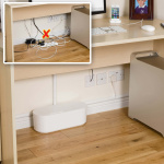 D-LINE Kabelskjuler Lille Hvid