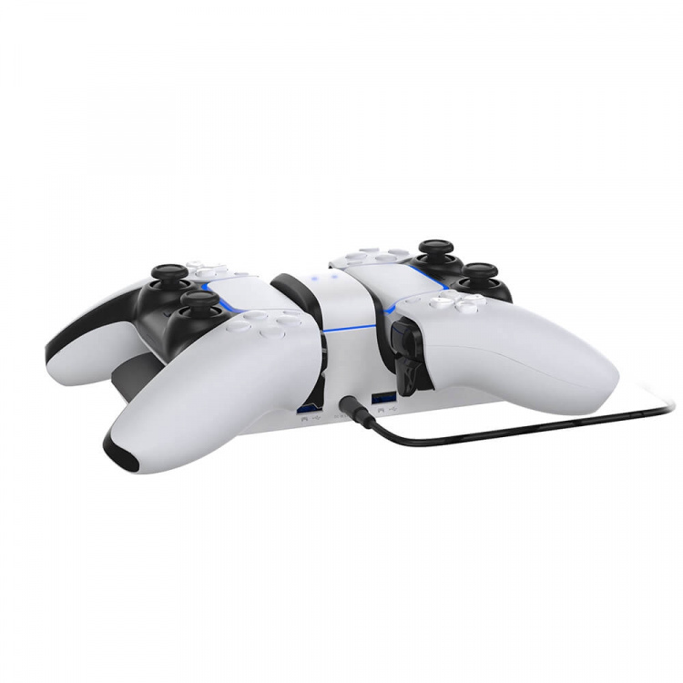 RAPTOR Lader til Controller Dual PS4/PS5