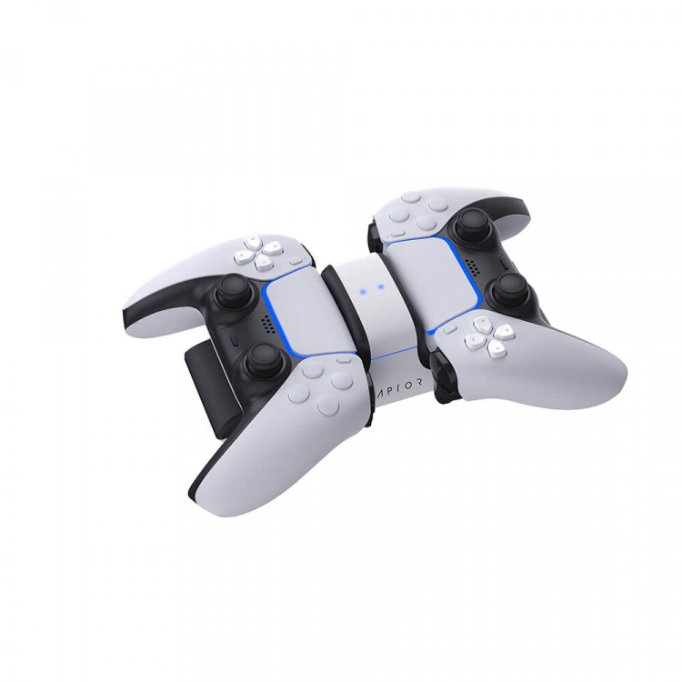 RAPTOR Lader til Controller Dual PS4/PS5