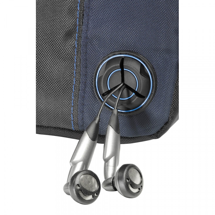 Hama CD-Afspiller Taske plads til 3x CD\'ere Sort/Blå