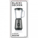 BLACK+DECKER Blender 800W Børstet Stål BLACK+DECKER Blender 800W Børstet Stål